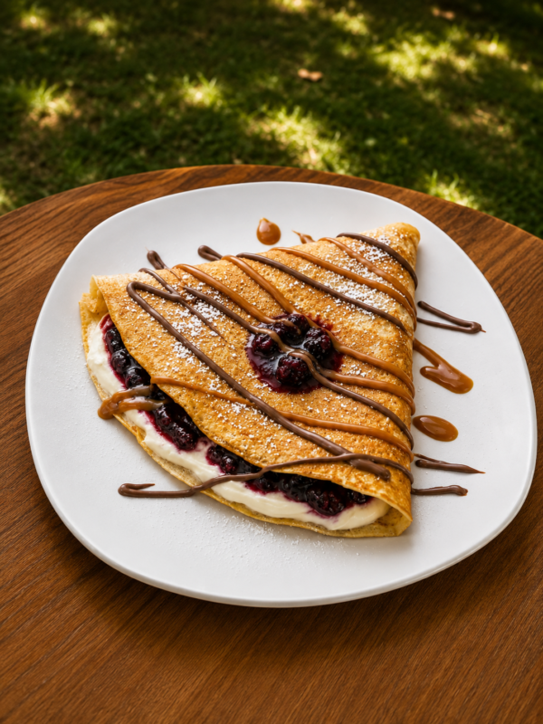 Crepas Dulces (2 ingredientes)