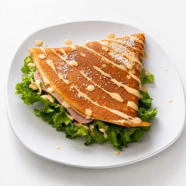Crepas Saladas (2 ingredientes)