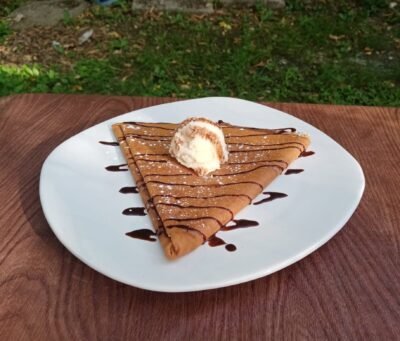 Crepas con helado
